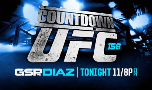 Countdown to UFC 158 /Fuel TV