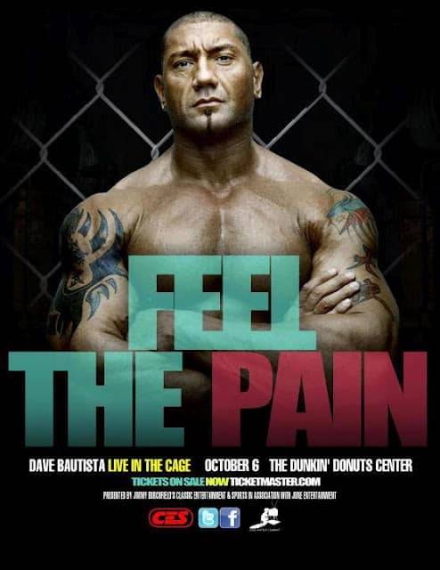 CES MMA Real Pain - El debut de Batista