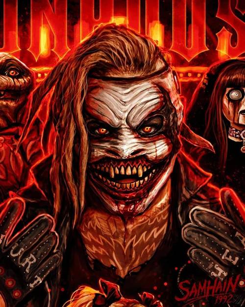 The Fiend Bray Wyatt / WWE / Fan Art by Samhain 1992 / Instagram.com/samhain1992
