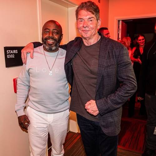 Donnell Rawlings y Vince McMahon (26/06/2021) / Instagram.com/DonnellRawlings