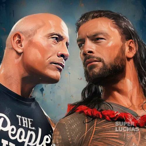 The Rock vs. Roman Reigns