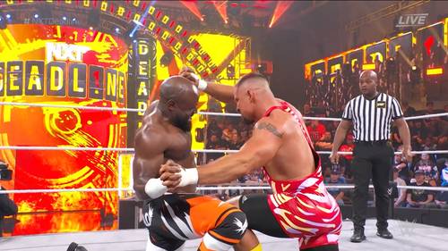 Bron Breakker vs Apollo Crews en NXT Deadline