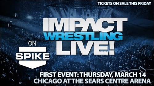 iMPACT! Wrestling, 14 de marzo en el Sears Centre Arena de Chicago, Illinois - Primer evento de televisado de TNA fuera de la iMPACT! Zone
