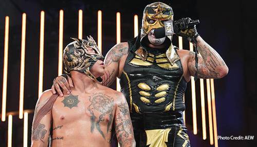 The Lucha Brothers en AEW Fight For The Fallen - AEW