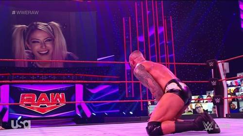 Alexa Bliss y Randy Orton - Raw 8 de marzo 2021