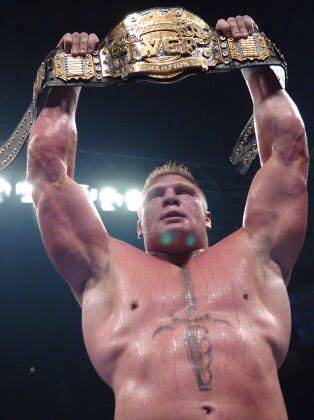 Brock Lesnar como Campeón de Peso Completo IWGP - NJPW