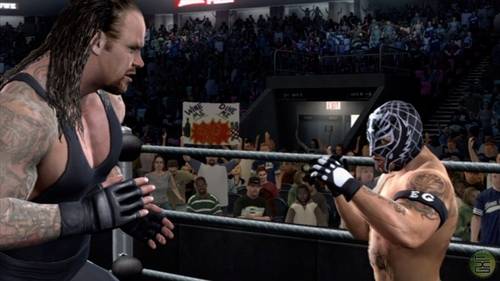 The Undertaker vs. Rey Mysterio en el videojuego &quote;WWE: SmackDown vs. RAW 2008&quote;