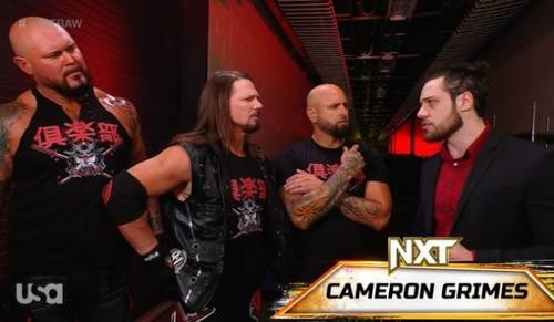 The OC y Cameron Grimes en Raw 17 10 2022