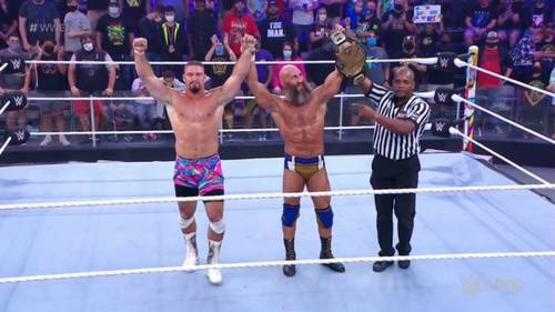 Bron Breakker y Tommaso Ciampa - WWE NXT 21 de septiembre 2021