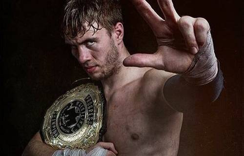 Will Ospreay como Campeón Mundial PROGRESS en 2015 PROGRESS Wrestling