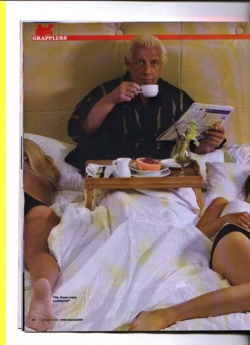 Así despierta Ric Flair por las mañanas / WWE Magazine