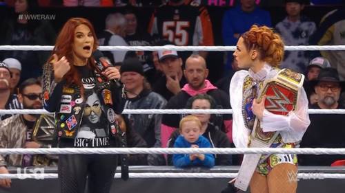 lita y becky lynch raw 31 de enero 2022