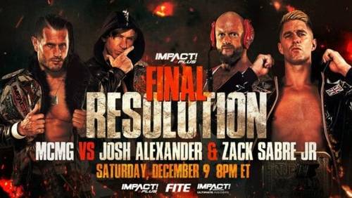 Superluchas - ¡Sea testigo del emocionante partido entre Josh Alexander y Zak Sare, mientras se enfrentan cara a cara por la victoria definitiva en IMPACT! Resolución Final 2023.