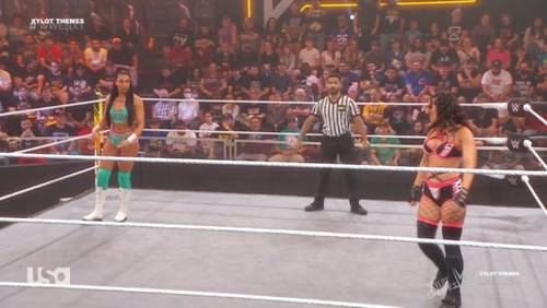 Indi Hartwell vs Jacy Jayne en WWE NXT 21 de febrero 2023
