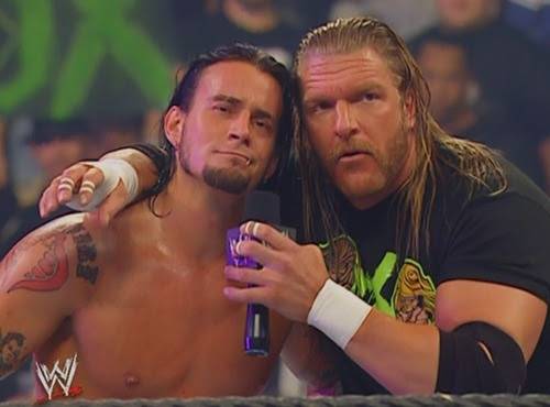 CM Punk y Triple H en Survivor Series 2006 - WWE