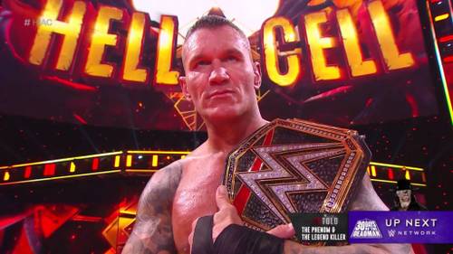 Randy Orton NUEVO Campeón WWE tras vencer a Drew McIntyre en el PPV WWE Hell in a Cell 2020 (25/10/2020) / WWE.com