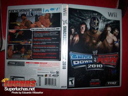 Smackdown vs RAW 2010 en versión Wii / Photo by Eduardo Villaseñor