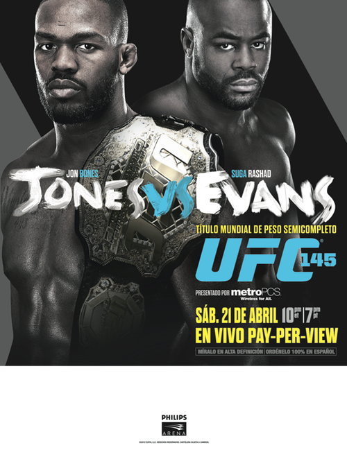UFC 145: Jones vs Evans