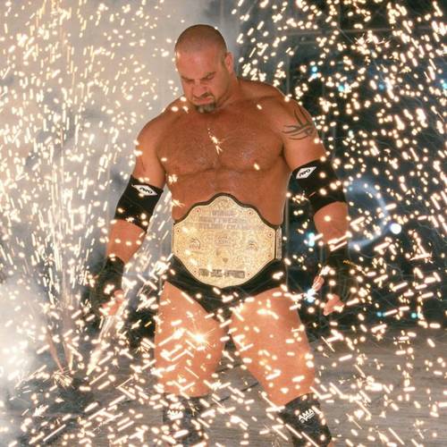 Goldberg como Campeon Mundial de Peso Completo en WWE