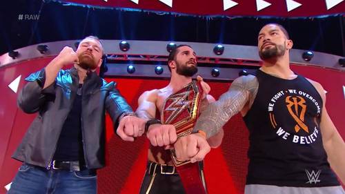 Con la salida de Dean Ambrose de WWE, The Shield se reúne por última vez tras terminado WWE Monday Night Raw (08/04/2019) / WWE