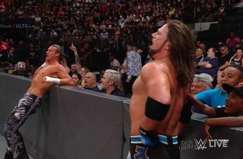 AJ Styles y Dolph Ziggler - WWE Raw 25 de julio 2022