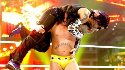 CM Punk y Jeff Hardy en SummerSlam 2009