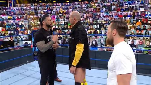 Roman Reigns, Cesaro y Daniel Bryan - SmackDown 23 de abril