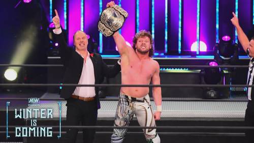 Don Callis y Kenny Omega en el episodio de AEW Dynamite del 2 de diciembre de 2020 - AEW