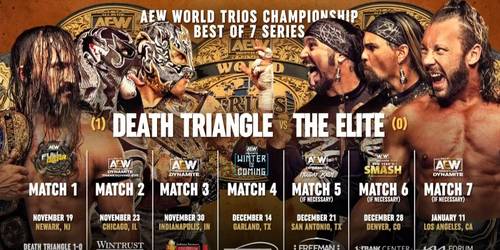 El mejor de 7 luchas: The Elite o Death Triangle / AEW