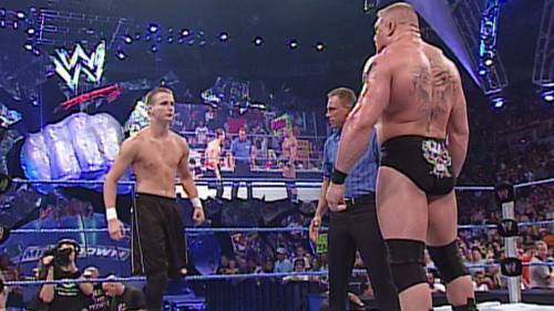 Zach Gowen vs. Brock Lesnar en WWE SmackDown