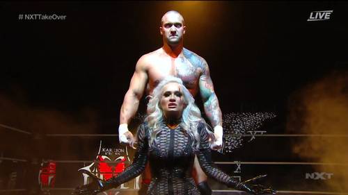 Karrion kross y scarlett nxt takeover in your house