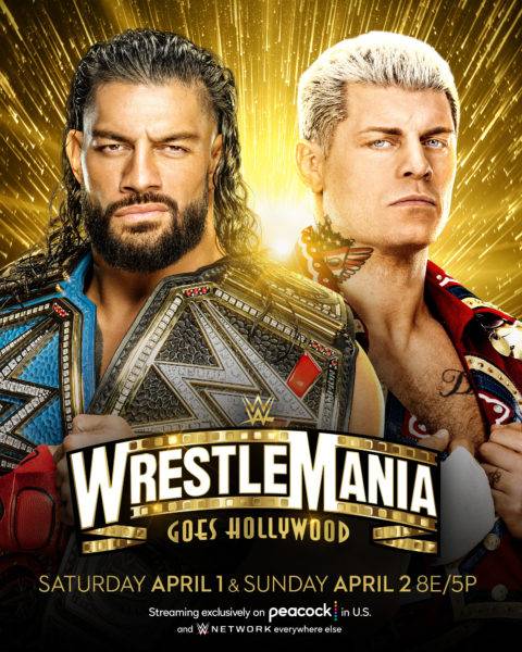 Roman Reigns vs Cody Rhodes WrestleMania 39 WWE