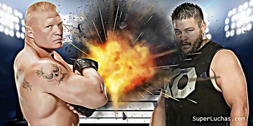 Brock Lesnar Kevin Owens y Edge