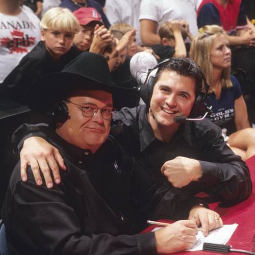 Jim Ross y Shane McMahon en la Attitude Era - WWE