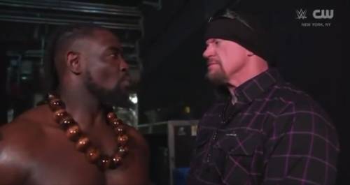 Oba Femi y The Undertaker en WWE NXT (11 de marzo de 2025) - WWE