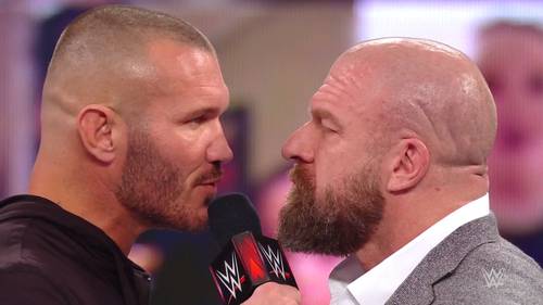 randy orton y triple h raw 11 de enero 2021