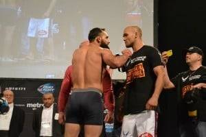 Johny Hendricks vs Robbie Lawler  UFC Network Photo