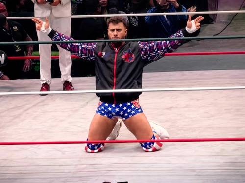 MJF en la Arena México en el especial de AEW Dynamite denominado AEW Grand Slam México (18 de junio de 2025) - Ernesto Ocampo - Superluchas