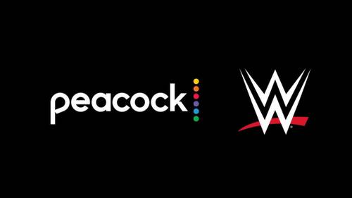 Imagen promocional del acuerdo entre Peacock y WWE - WWE