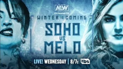 Ruby Soho vs Tay Melo AEW Winter Is Coming 2022