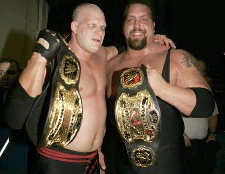 The Big Show y Kane WWE Tag Team Champions
