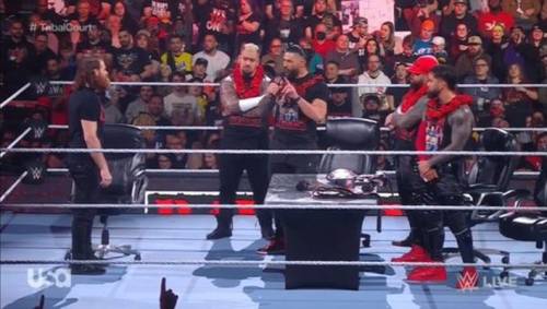 The Bloodline en Monday Night Raw 23 de enero 2023