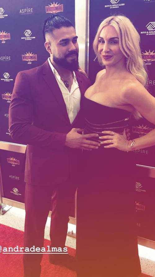 Andrade y Charlotte Flair en New York, New York (05/04/2019) / Instagram.com/CharlotteWW