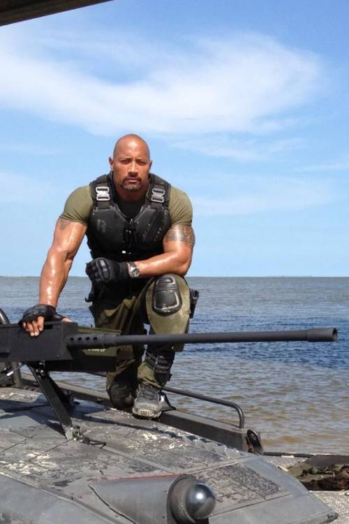 Dwayne Johnson en GiJoe 2 / @TheRock