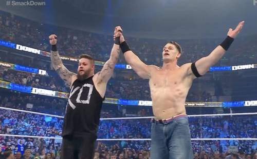 John Cena y Kevin Owens - WWE SmackDown