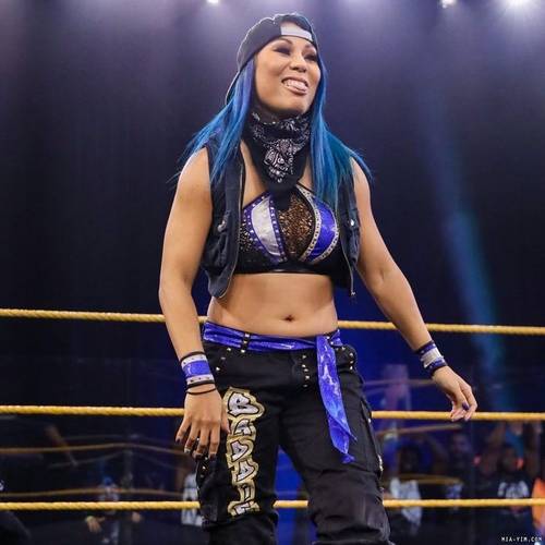 Mia Yim durante su estancia en WWE NXT - WWE