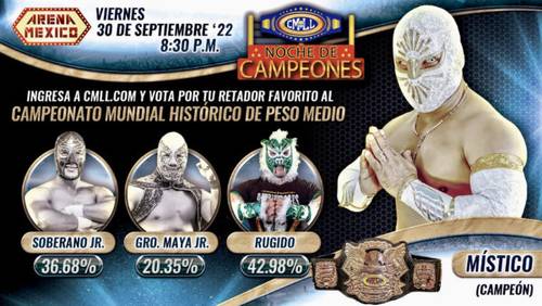 Mistico Rugido Noche de Campeones