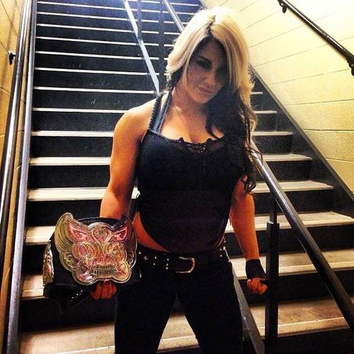 Kaitlyn como WWE Divas Champion (22/3/13) / Twitter.com/WWE