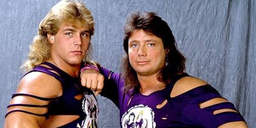 The Rockers Shawn Michaels y Marty Jannetty en 1987