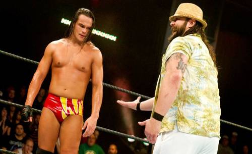 Bray Wyatt y Bo Dallas en WWE NXT